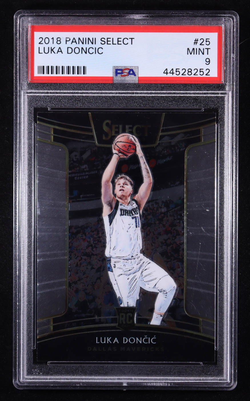 Luka Doncic 2018-19 Select #25 RC (PSA 9) at PristineAuction.com Luka Doncic 2018-19 Select #25 RC (PSA 9) at PristineAuction.com