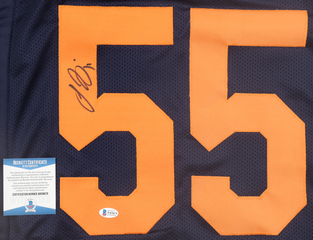 Lance Briggs Signed Jersey (Beckett) at PristineAuction.com Lance Briggs Signed Jersey (Beckett) at PristineAuction.com