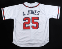 Andruw Jones Signed Jersey Inscribed "Braves HOF" & "10x GG" (Beckett) at PristineAuction.com