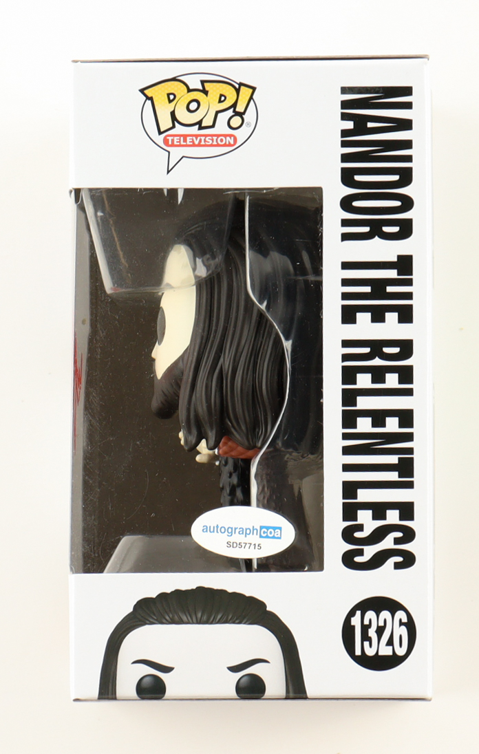 Kayvan Novak Signed "What We Do In The Shadows" #1326 Nandor The Relentless Funko Pop! Vinyl Figure (ACOA) at PristineAuction.com Kayvan Novak Signed "What We Do In The Shadows" #1326 Nandor The Relentless Funko Pop! Vinyl Figure (ACOA) at PristineAuction.com