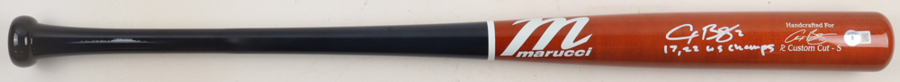 Alex Bregman Signed Marucci Baseball Bat Inscribed "17, 22 WS Champs" (Beckett) at PristineAuction.com Alex Bregman Signed Marucci Baseball Bat Inscribed "17, 22 WS Champs" (Beckett) at PristineAuction.com