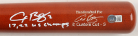 Alex Bregman Signed Marucci Baseball Bat Inscribed "17, 22 WS Champs" (Beckett) at PristineAuction.com