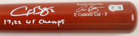 Alex Bregman Signed Marucci Baseball Bat Inscribed "17, 22 WS Champs" (Beckett) at PristineAuction.com