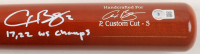 Alex Bregman Signed Marucci Baseball Bat Inscribed "17, 22 WS Champs" (Beckett) at PristineAuction.com