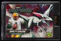 Brett Favre 2025 Wild Card Pro-Look Dino-Might #02/10 at PristineAuction.com