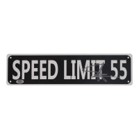 Sammy Hagar Signed "Speed Limit 55" Replica Road Sign (PSA) at PristineAuction.com