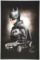 "The Batman" DC Comics 13x19 Lithograph by Tony Santiago (PA) at PristineAuction.com