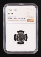 1962 Roosevelt Silver Dime (NGC PF67) at PristineAuction.com