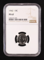 1962 Roosevelt Silver Dime (NGC PF67) at PristineAuction.com