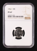 1962 Roosevelt Silver Dime (NGC PF67) at PristineAuction.com