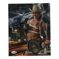 Andrea "KGB" Lee Signed LFA 8x10 Photo (JSA) at PristineAuction.com