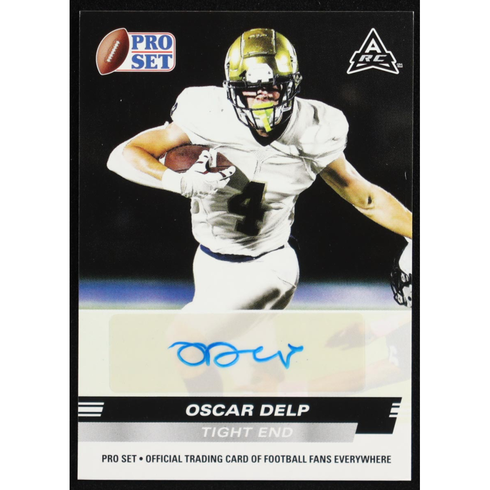 Oscar Delp 2022 Leaf Pro Set Draft Prospects Autographs #PSAOD1 at PristineAuction.com