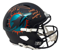 Ricky Williams Signed Dolphins Full-Size Rivalries Alternate Speed Helmet Inscribed "Smoke Week Everyday!" (JSA) at PristineAuction.com