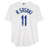 Roki Sasaki Signed Dodgers Nike Authentic Jersey (Fanatics & MLB) at PristineAuction.com