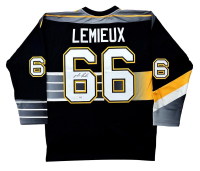 Mario Lemieux Signed Penguins Mitchell & Ness Authentic Jersey (PSA)r at PristineAuction.com