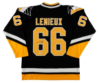 Mario Lemieux Signed Penguins Mitchell & Ness Authentic Captain's Jersey (PSA) at PristineAuction.com