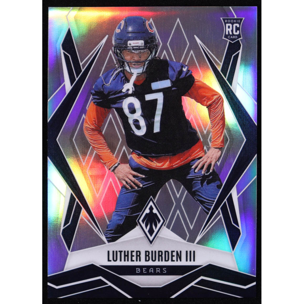Luther Burden III 2025 Panini Phoenix Silver #196 RC at PristineAuction.com