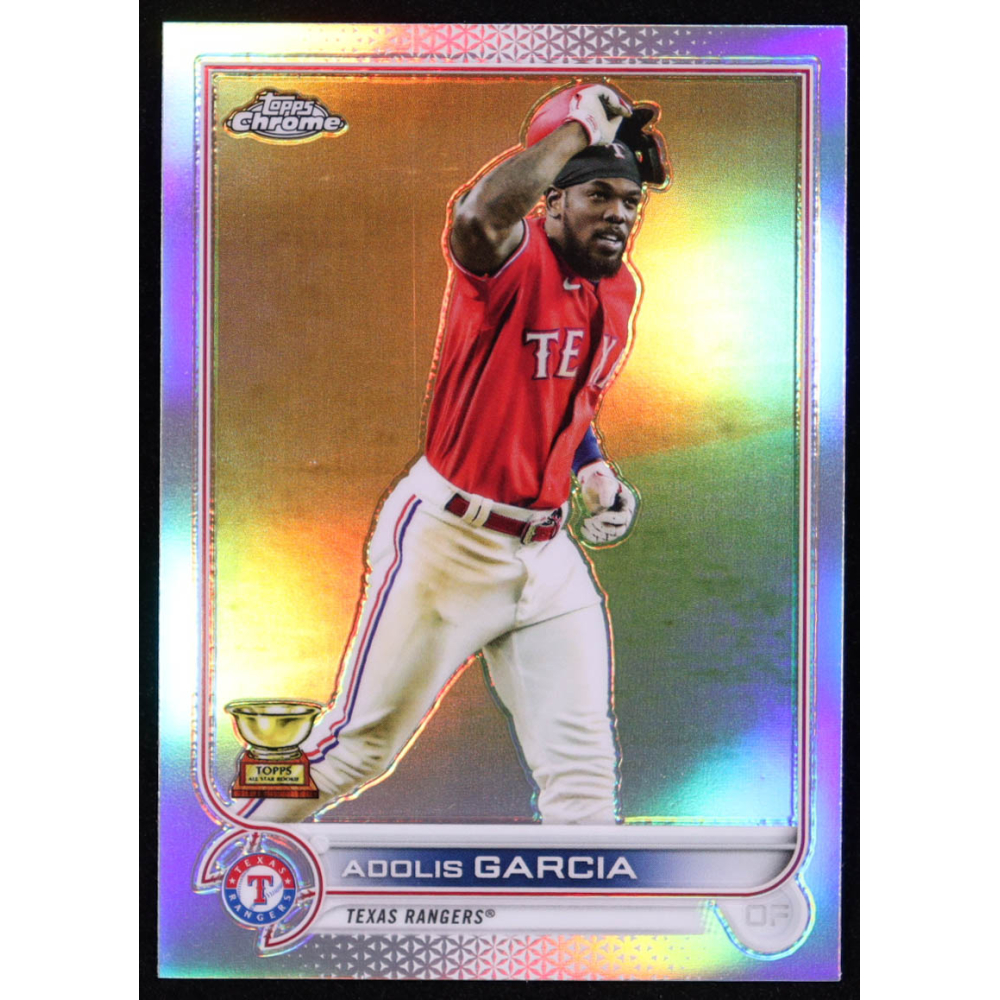 Adolis Garcia 2022 Topps Chrome Refractors #25 at PristineAuction.com
