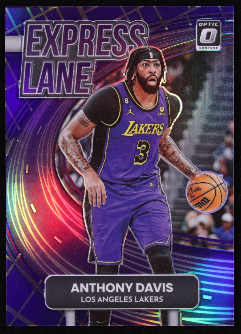 Anthony Davis 2022-23 Donruss Optic Express Lane Purple #22 at PristineAuction.com Anthony Davis 2022-23 Donruss Optic Express Lane Purple #22 at PristineAuction.com