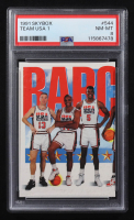 Chris Mullin / Charles Barkley / David Robinson Team USA 1991-92 Skybox #544 (PSA 8) at PristineAuction.com