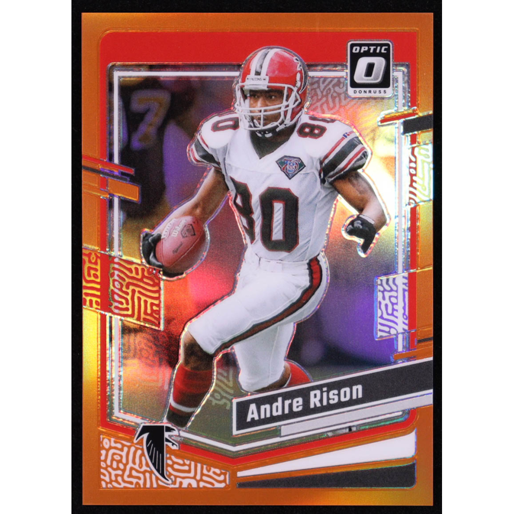 Andre Rison 2023 Donruss Optic Orange #7 #120/249 at PristineAuction.com
