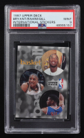 Kobe Bryant / Kendall Gill / Shareef Abdur-Rahim 1997-98 Upper Deck International Italian Stickers #65 #152 #274 (PSA 9) at PristineAuction.com