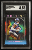 Justin Jefferson 2023 Panini Origins Blue #49 #73/99 (SGC 8.5) at PristineAuction.com