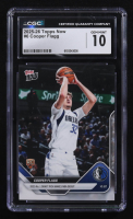 Cooper Flagg 2025-26 Topps Now #6 RC (CGC 10) at PristineAuction.com