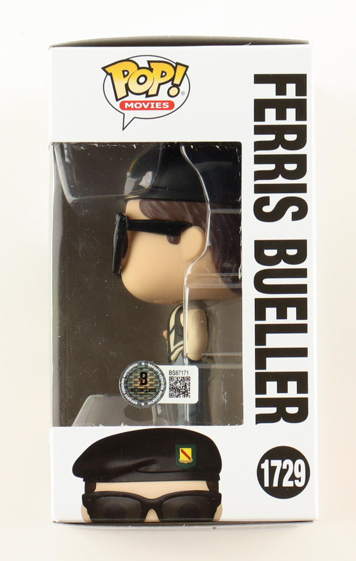 Matthew Broderick Signed "Ferris Bueller's Day Off" #1729 Ferris Bueller Funko Pop! Vinyl Figure (Beckett) at PristineAuction.com Matthew Broderick Signed "Ferris Bueller's Day Off" #1729 Ferris Bueller Funko Pop! Vinyl Figure (Beckett) at PristineAuction.com