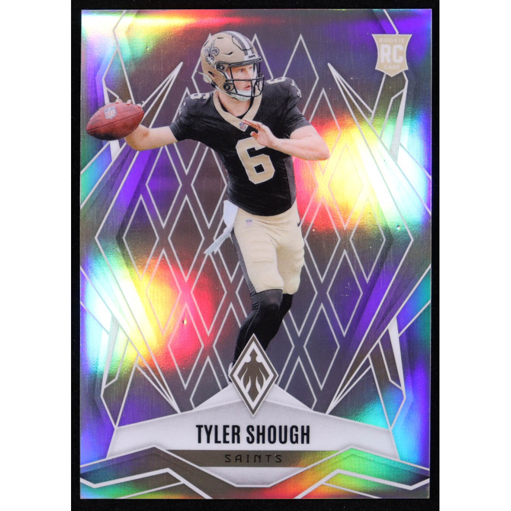 Tyler Shough 2025 Panini Phoenix Silver #169 RC at PristineAuction.com