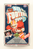 1991 Upper Deck Premier Edition Football Box with (36) Packs at PristineAuction.com