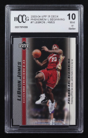 LeBron James 2003-04 Upper Deck Phenomenal Beginning #7 RC (BCCG 10) at PristineAuction.com