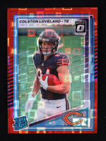 Colston Loveland 2025 Donruss Optic Rated Rookies Preview Red Pandora #310 RC at PristineAuction.com