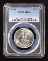 1944 Walking Liberty Silver 50C Half Dollar (PCGS MS64) at PristineAuction.com