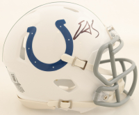Edgerrin James Signed Colts Speed Mini Helmet (Beckett) at PristineAuction.com
