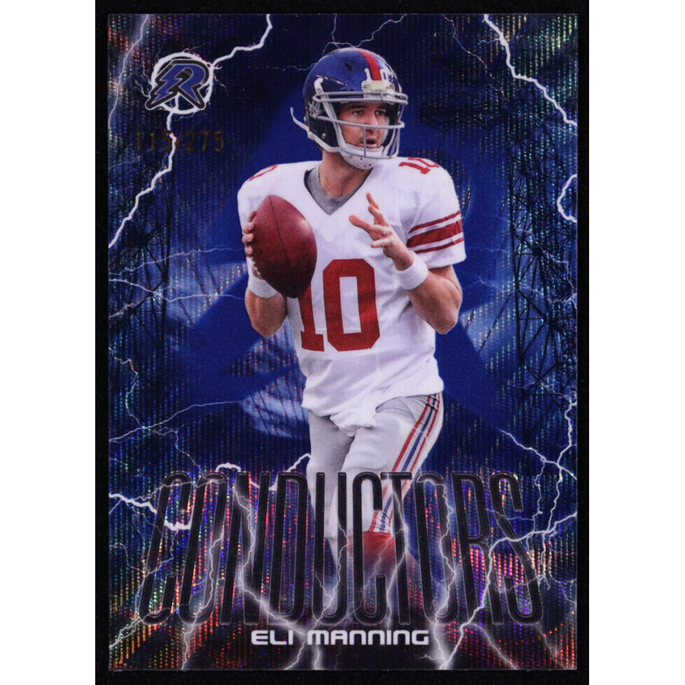 Eli Manning 2024 Topps Resurgence Conductors Navy Surge #C13 #115/275 at PristineAuction.com