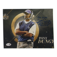 Tony Dungy Signed Colts 8x10 Photo Inscribed "God Bless" & "SB XLI Champs" (JSA) at PristineAuction.com