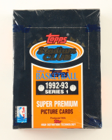 1992-93 Topps Stadium Club Series 1 Basketball Box with (36) Packs at PristineAuction.com