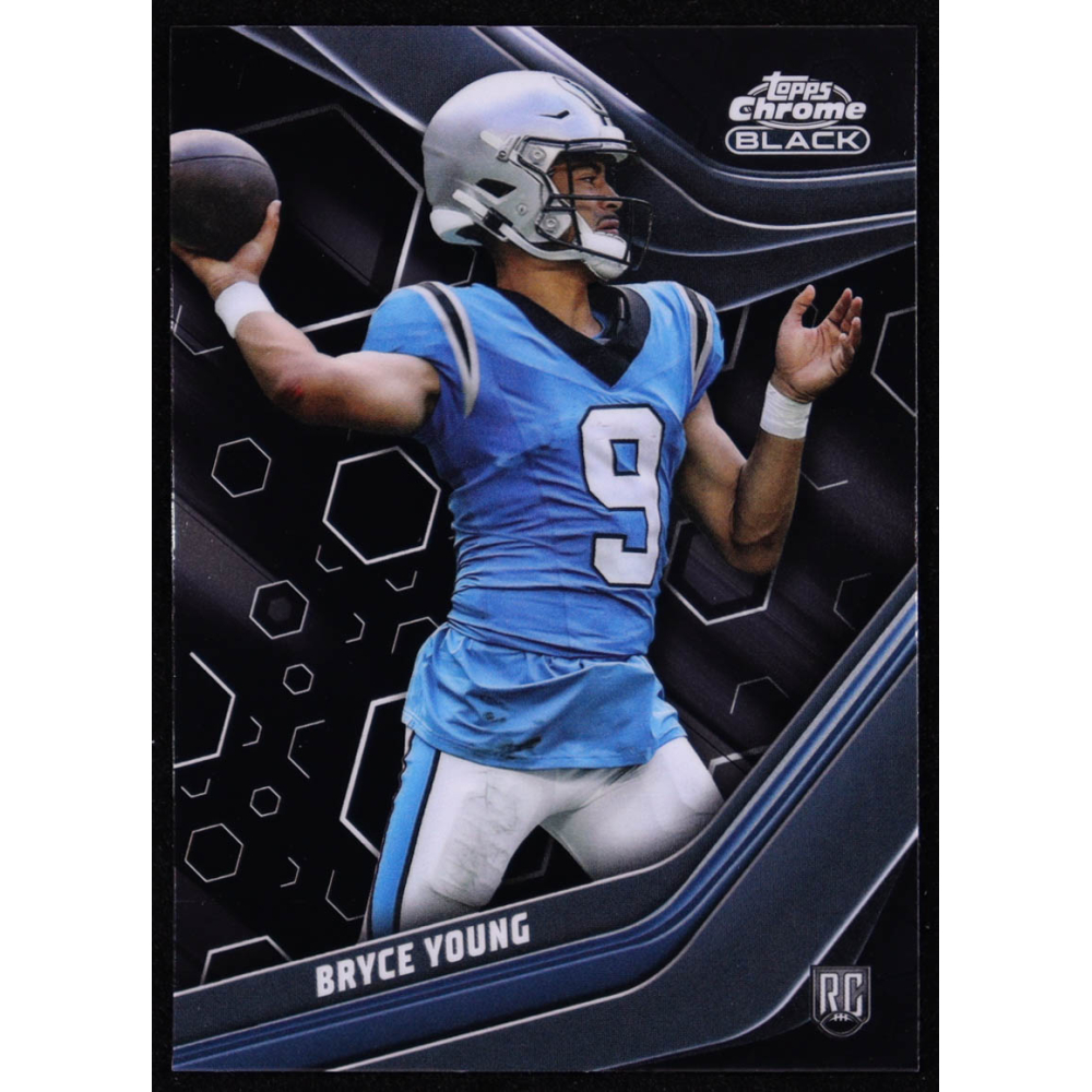 Bryce Young 2023-24 Topps Composite Chrome Black #106 RC at PristineAuction.com
