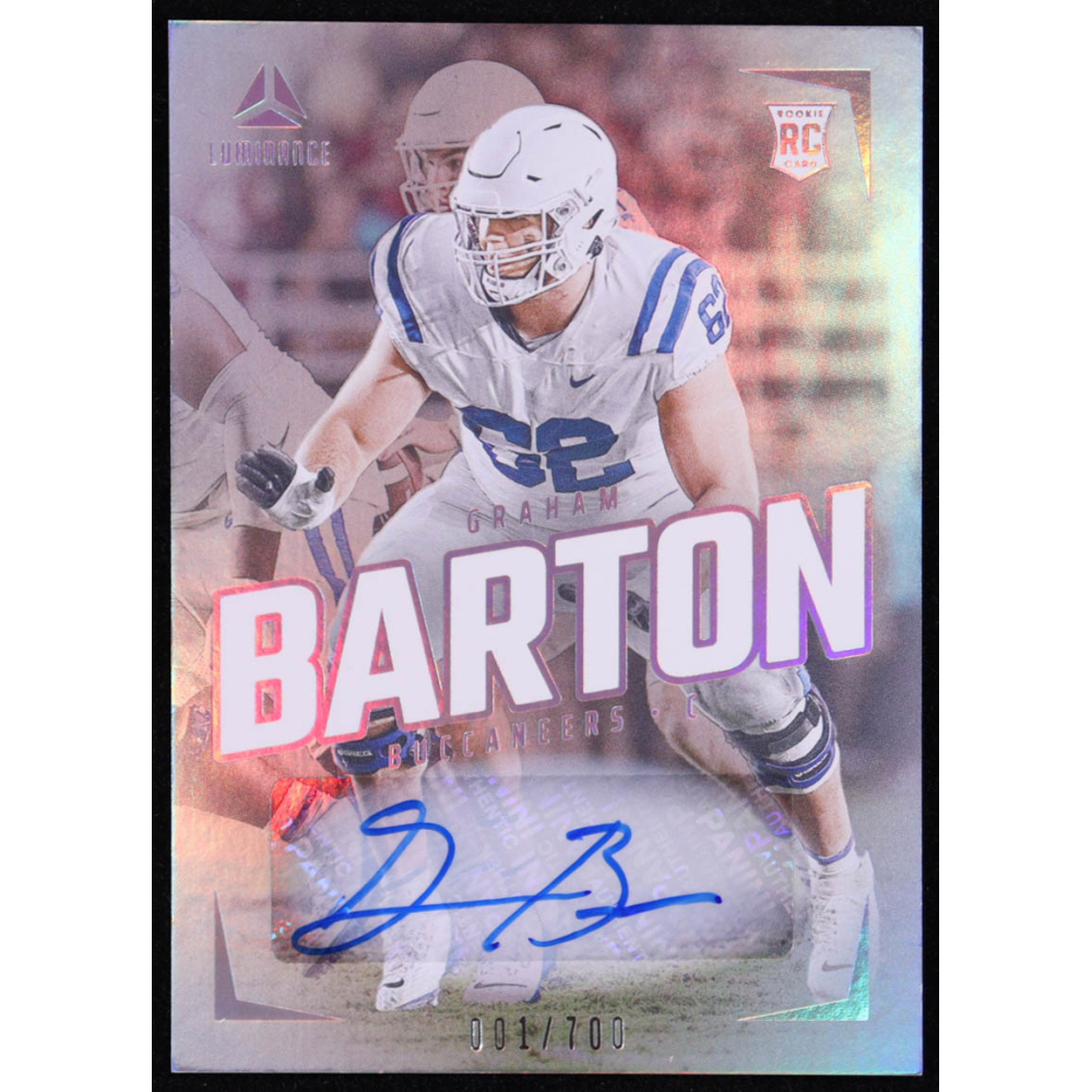 Graham Barton 2024 Panini Luminance Autographs #121 #001/700 RC at PristineAuction.com