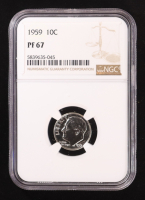 1959 Roosevelt Proof Silver 10C Dime (NGC PF67) at PristineAuction.com