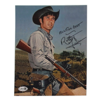 Robert Fuller Signed "Laramie" 8x10 Photo Inscribed "All The Best" (JSA) at PristineAuction.com