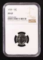 1959 Roosevelt Proof Silver 10C Dime (NGC PF67) at PristineAuction.com
