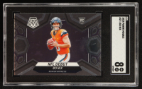 Bo Nix 2024 Panini Mosaic #271 DEB RC (SGC 8) at PristineAuction.com