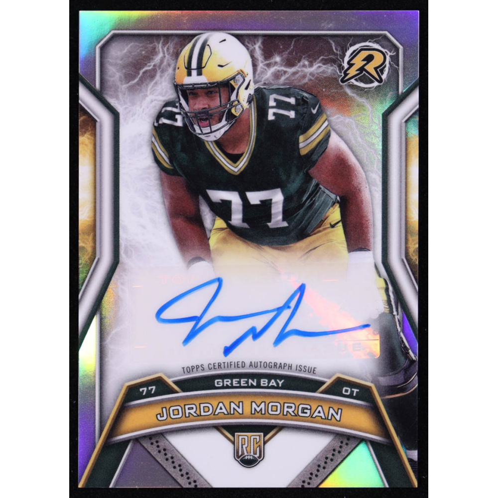 Jordan Morgan 2024 Topps Resurgence Resurgence Rookie Signatures Silver #RRSJM RC at PristineAuction.com