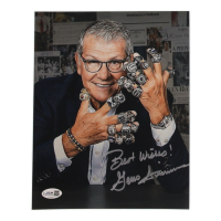 Geno Auriemma Signed 8x10 Photo Inscribed "Best Wishes!" (JSA) at PristineAuction.com