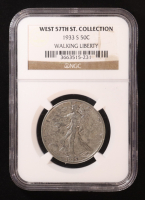 1933-S Walking Liberty Silver 50C Half Dollar - West 57th St. Collection (NGC) at PristineAuction.com