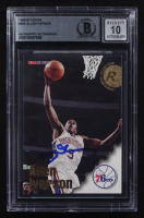 Allen Iverson Signed 1996-97 NBA Hoops #295 RC (BGS | Autograph Graded BGS 10) at PristineAuction.com