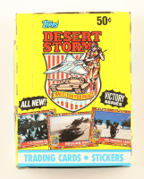 1991 Topps Desert Storm Victory Series Wax Box with (36) Packs at PristineAuction.com
