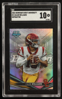 Caleb Williams 2022 Bowman's Best University Refractors #1 (SGC 10) at PristineAuction.com
